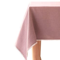 Lenox Everyday Flatware French Perle Blush 60x84 Tablecloth