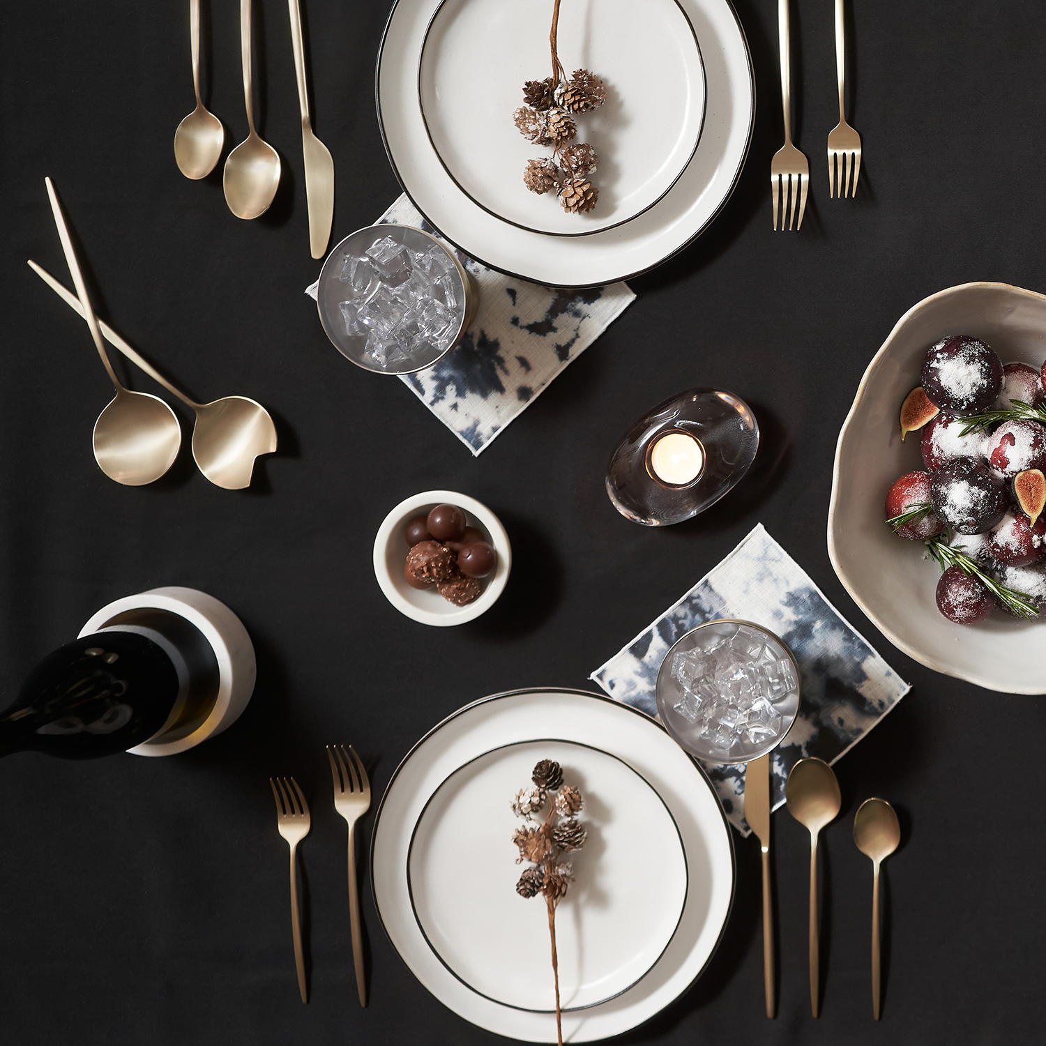 Lenox Everyday Flatware Gaze Champagne Satin 20-Piece Flatware Set - Image 14