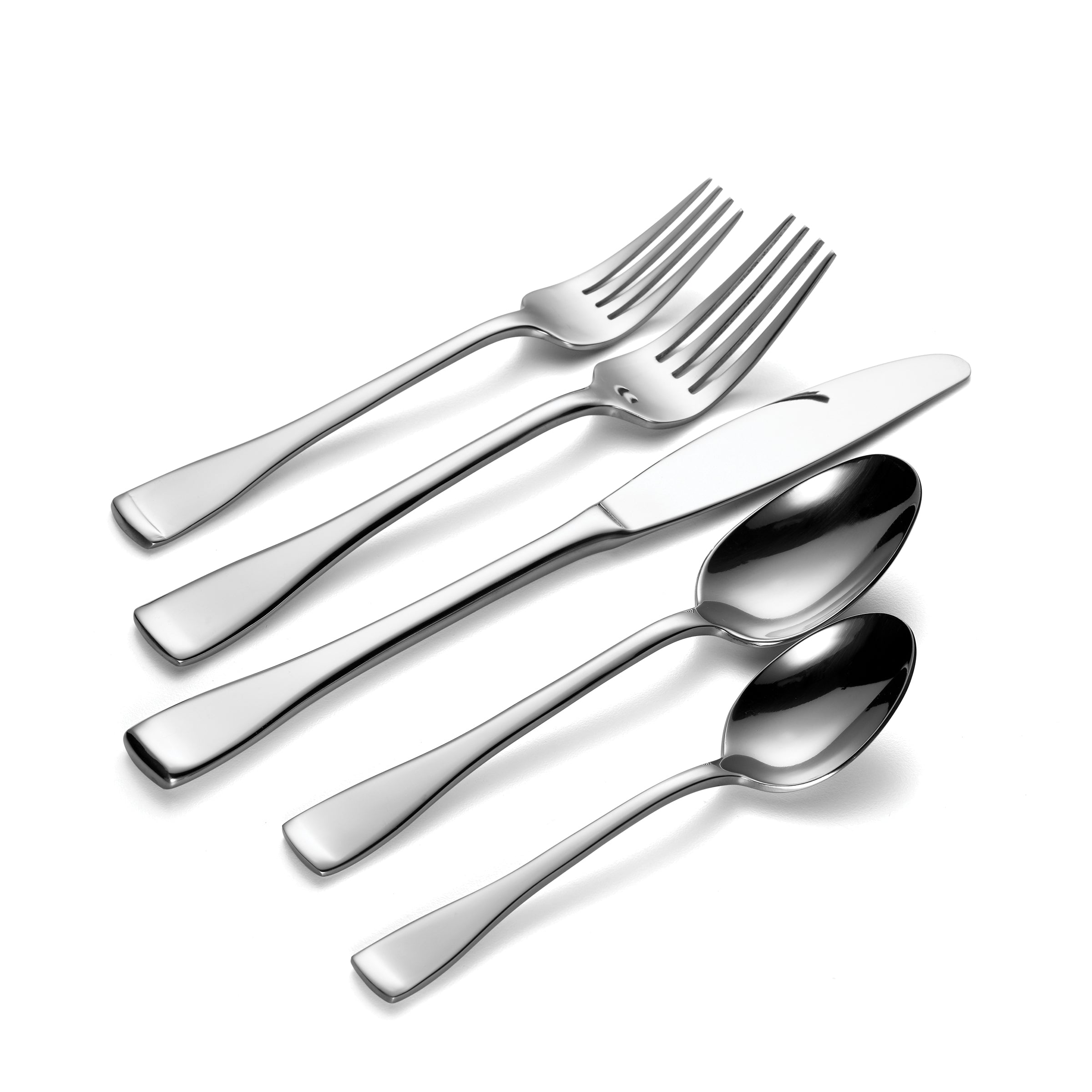 Lenox Everyday Flatware Surge 50-Piece Flatware Set
