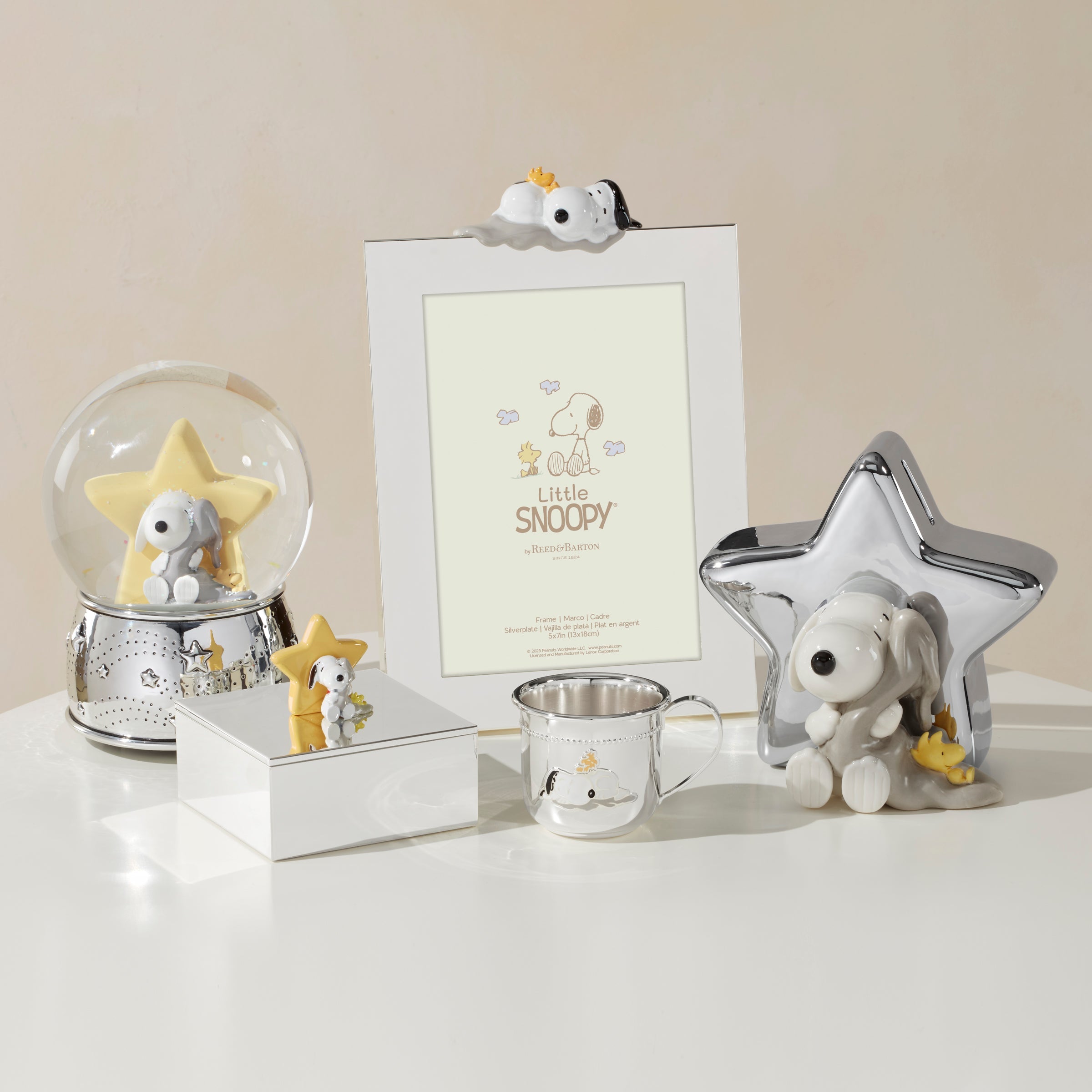 Lenox Everyday Flatware Little Snoopy 5x7 Photo Frame - Image 2