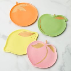 Lenox Everyday Flatware Tutti Fruity Tidbit Plates, Set of 4