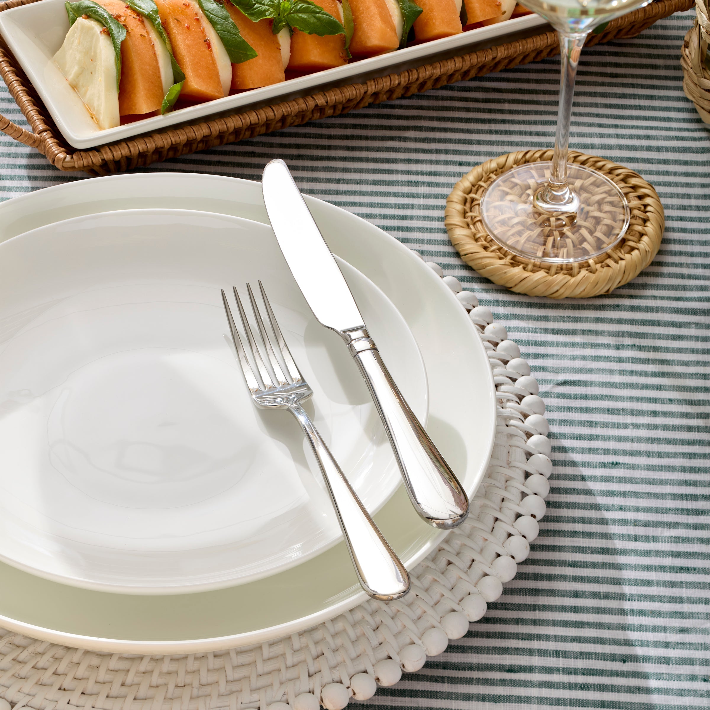 Lenox Everyday Flatware Studio 1414 Coupe 12-Piece Dinnerware Set - Image 4