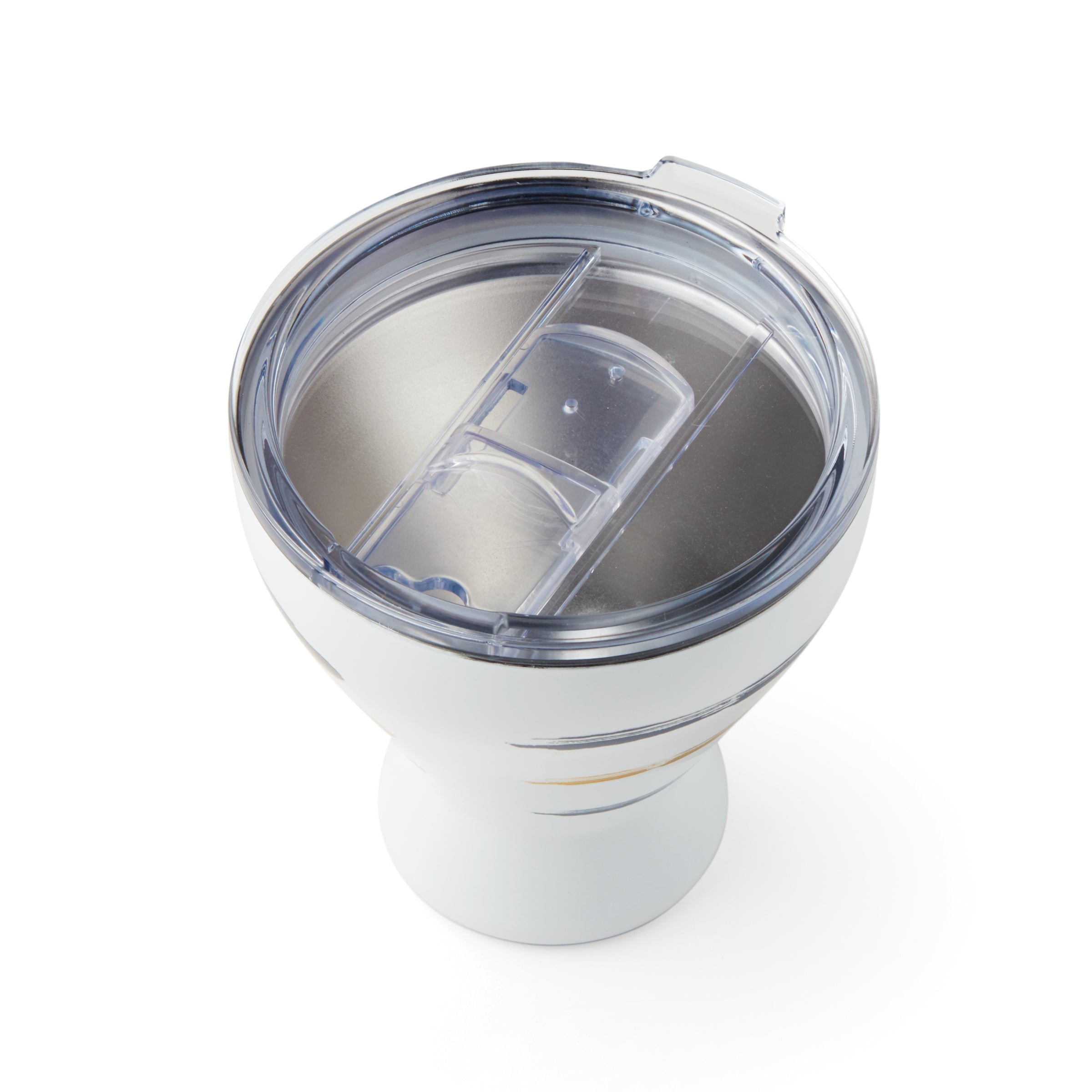 Lenox Everyday Flatware Blue Bay Stripe Stainless Steel Cocktail Tumbler - Image 3
