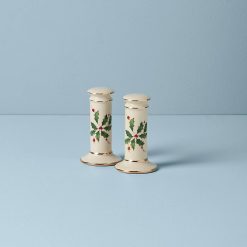 Lenox Everyday Flatware Holiday Salt & Pepper Set of 2