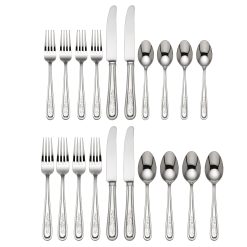Alternative view of Lenox Everyday Flatware Opal Innocence 20-Piece Flatware Set