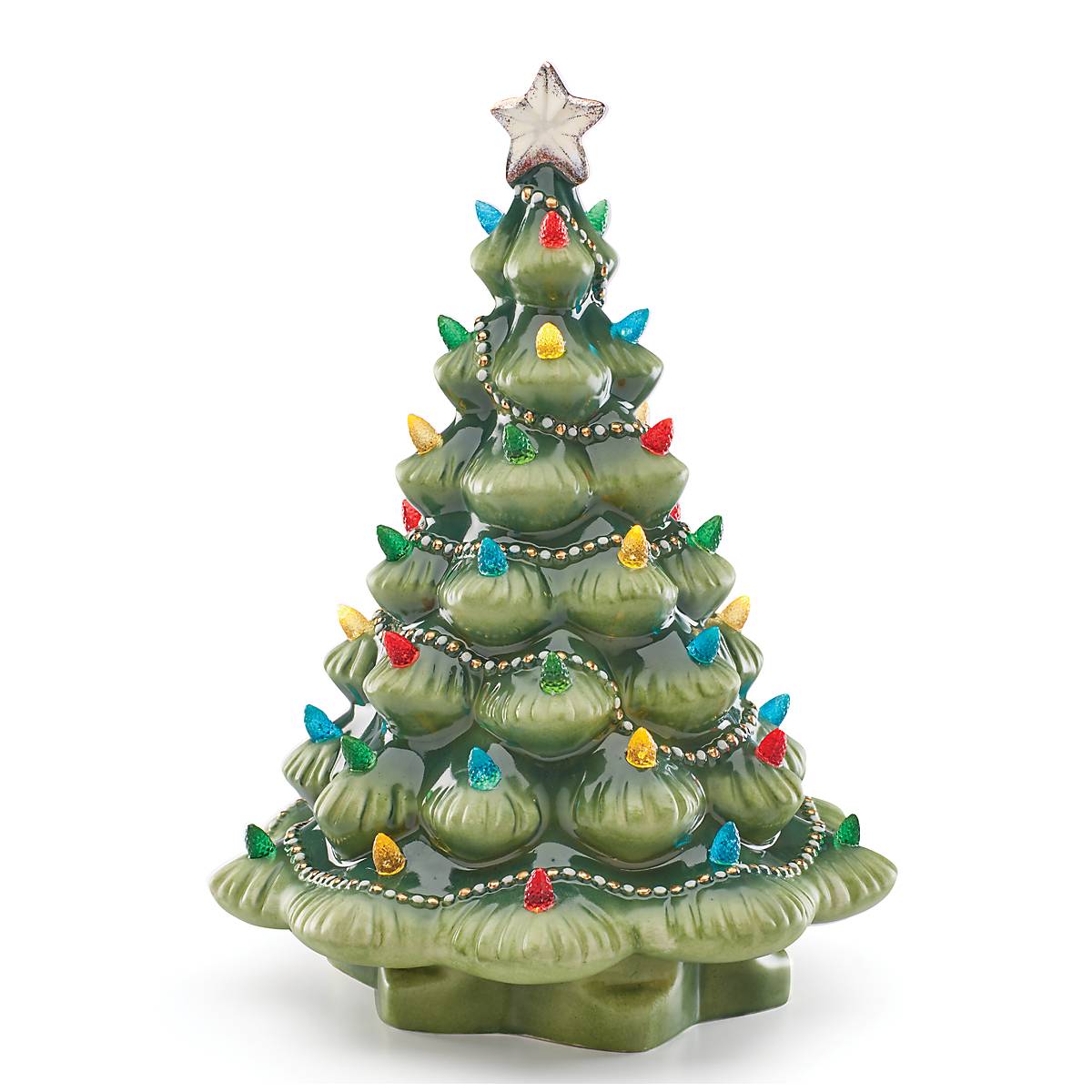 Lenox Everyday Flatware Treasured Traditions Green Lit Tree - Image 5