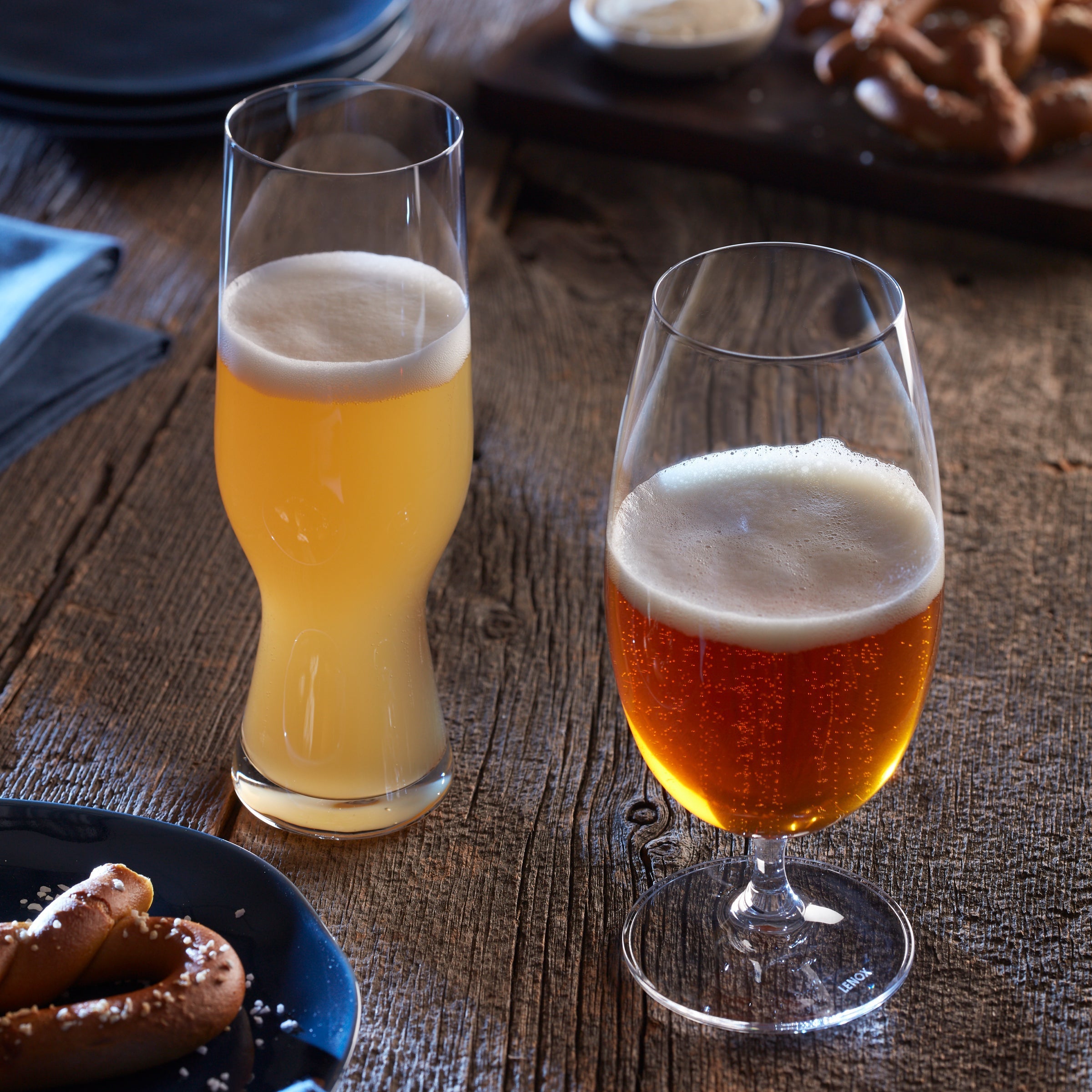 Lenox Everyday Flatware Tuscany Classics Assorted Beer Glasses, Set of 4 - Image 4