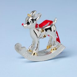 Alternative view of Lenox Everyday Flatware 2025 Baby's 1st Christmas Rudolph Ornament