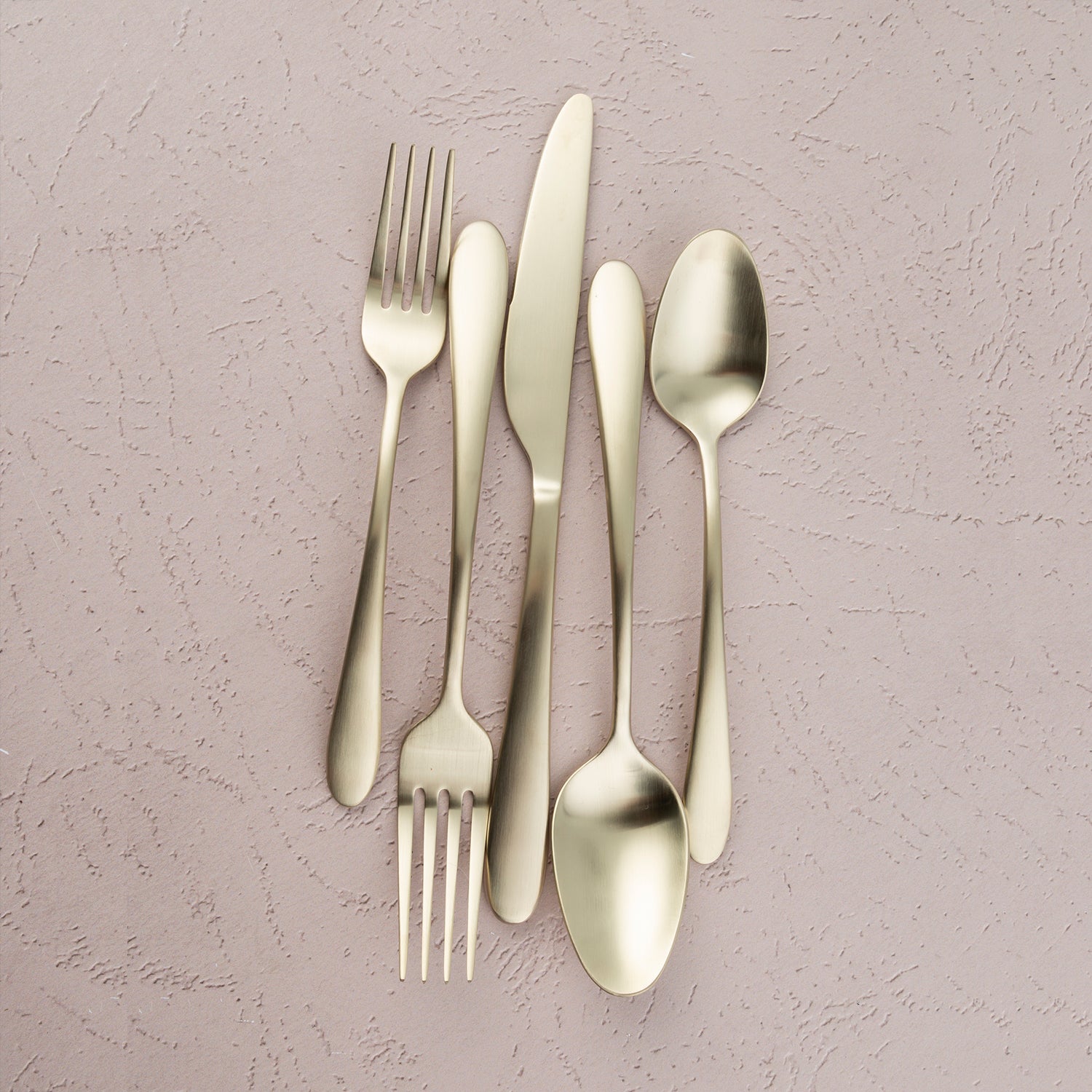 Lenox Everyday Flatware Poet Champagne Satin 20-Piece Flatware Set - Image 5
