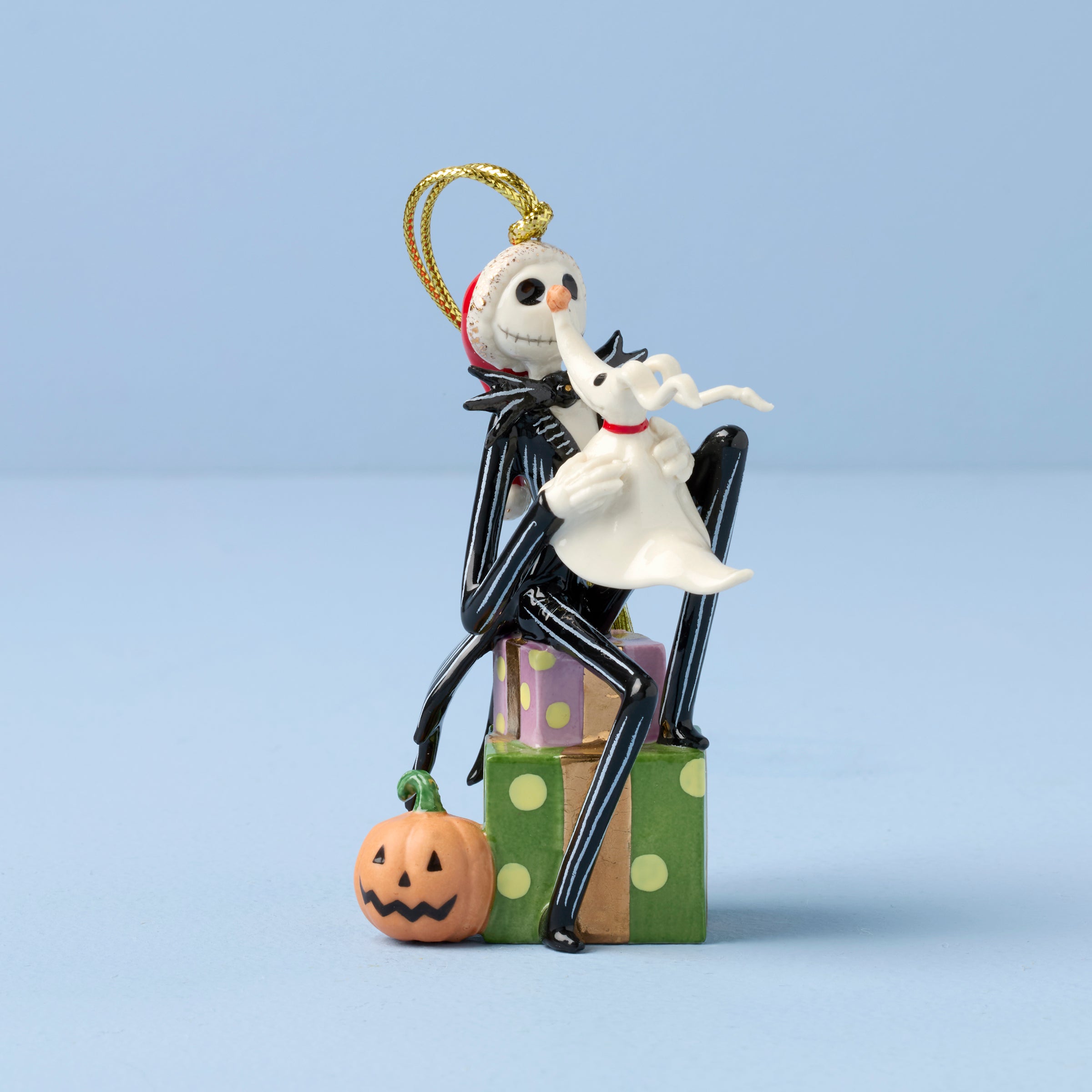 Lenox Everyday Flatware Nightmare Before Christmas Santa Jack Ornament - Image 2