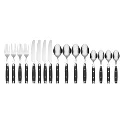 Alternative view of Lenox Everyday Flatware Jubilee Black 16-Piece Flatware Set
