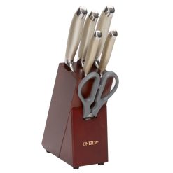 Lenox Everyday Flatware Preferred 7-Piece Cutlery Block Set