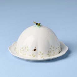 Lenox Everyday Flatware Butterfly Meadow Covered Butter Dish