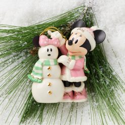 Alternative view of Lenox Everyday Flatware 2026 Minnie Mouse's Matching Snowman Ornament