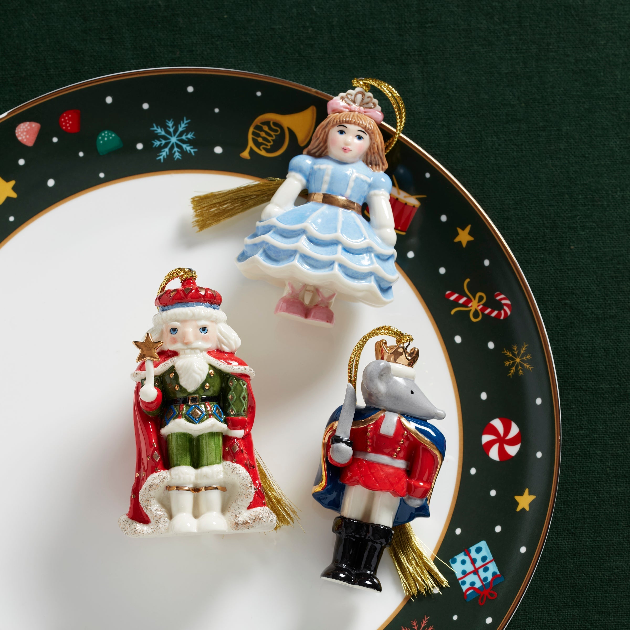 Lenox Everyday Flatware Nutcracker Ballet 3-Piece Ornament Set - Image 4