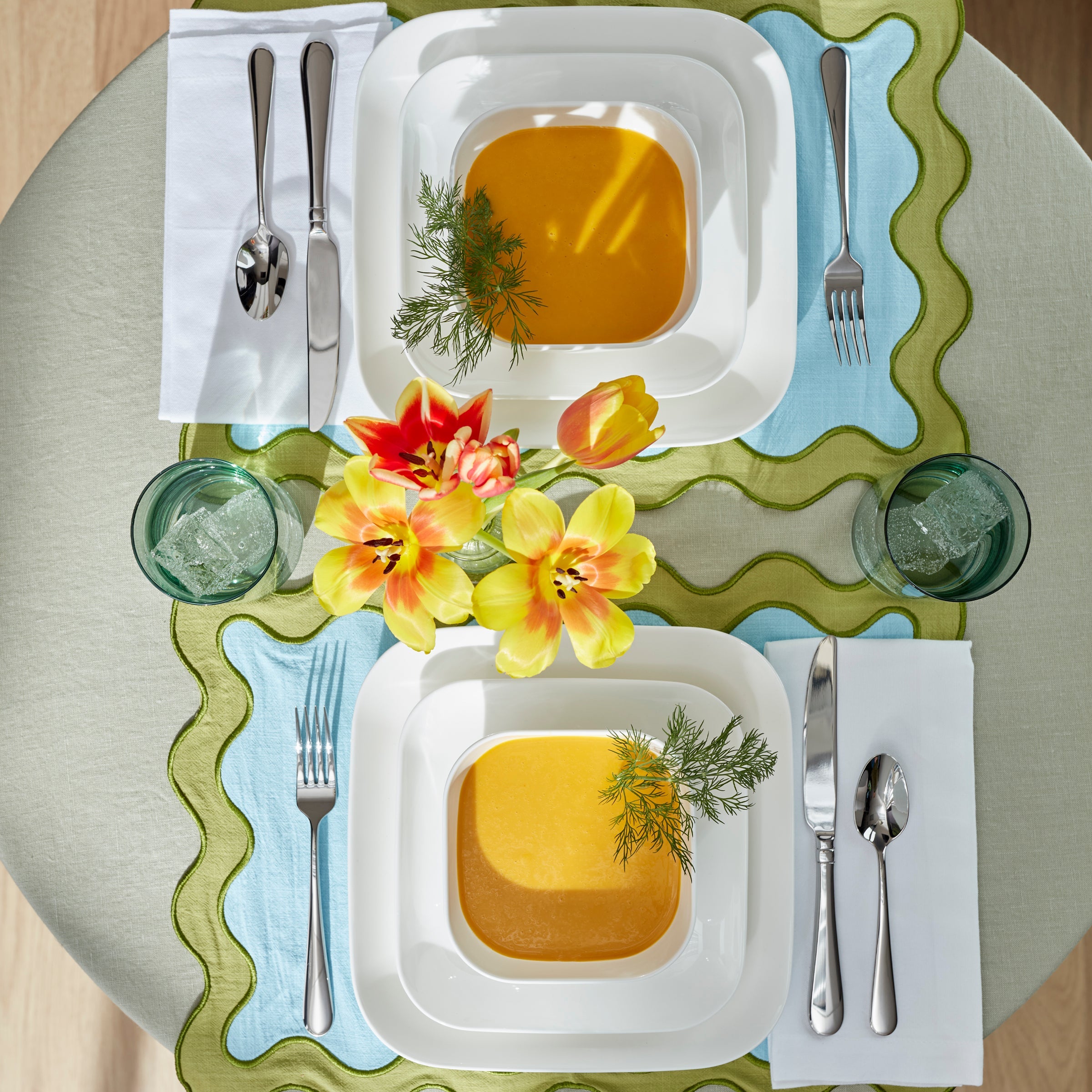 Lenox Everyday Flatware Studio 1414 Square 12-Piece Dinnerware Set - Image 9