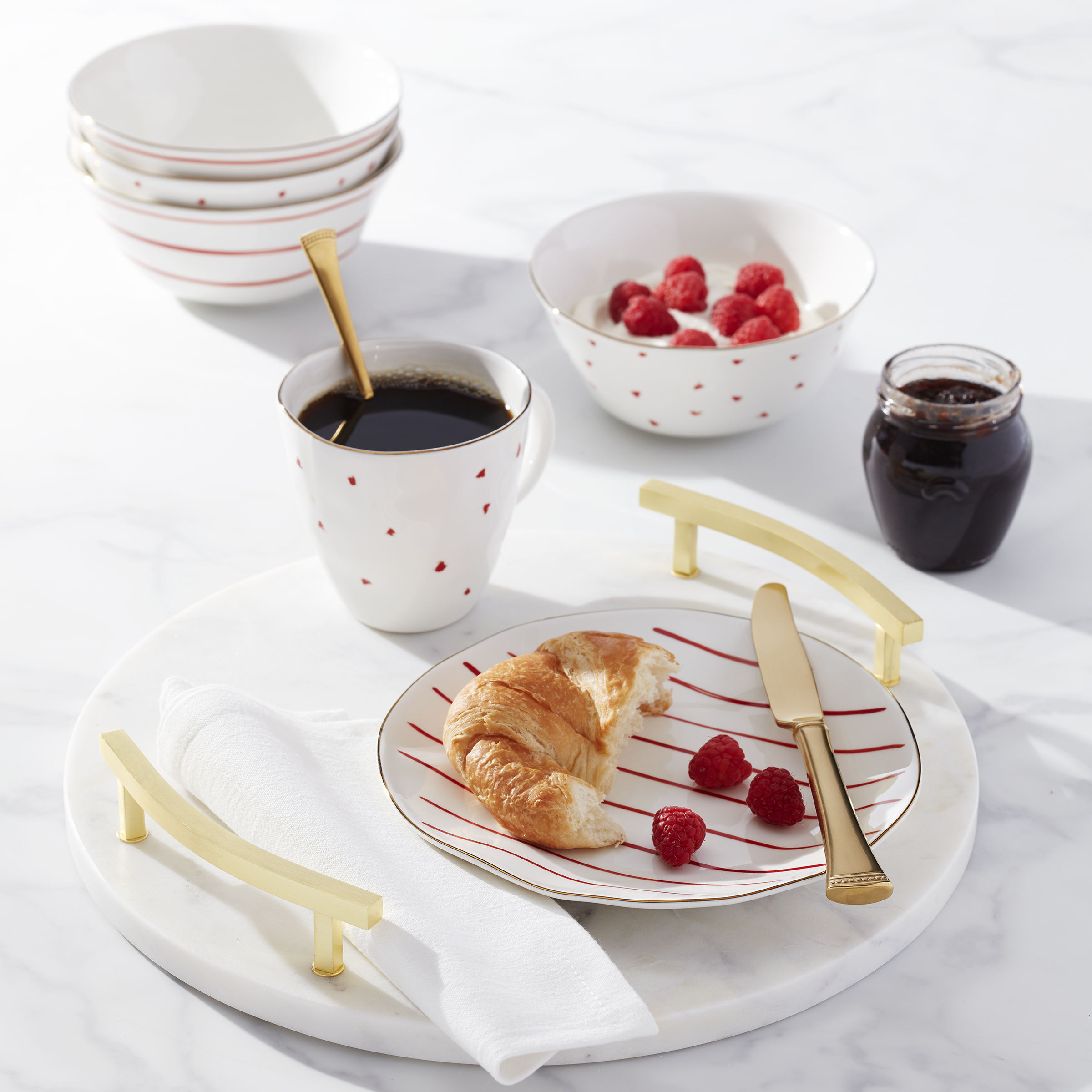 Lenox Everyday Flatware Garnet Bay Mugs, Set of 4 - Image 2