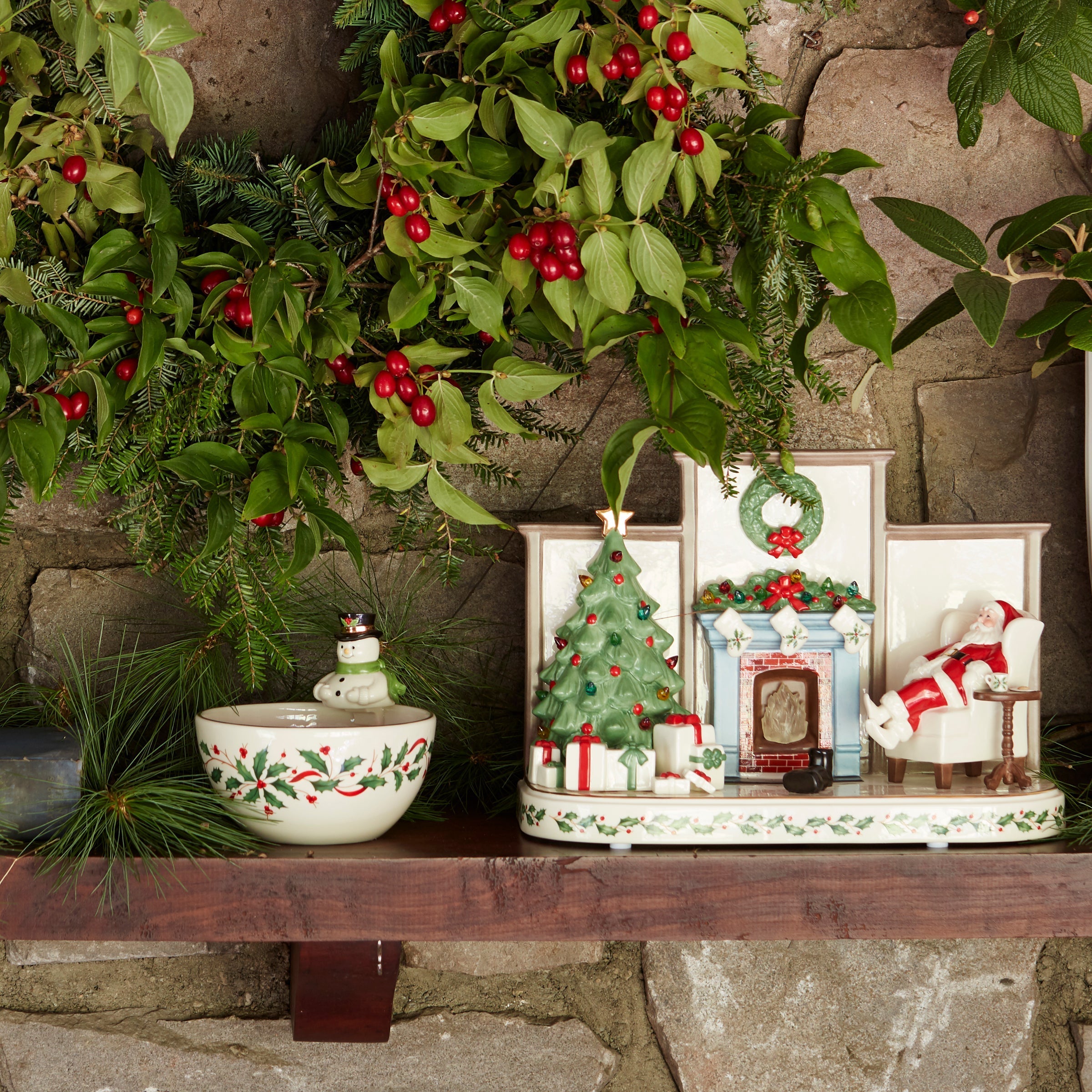 Lenox Everyday Flatware Holiday Snowman Bowl - Image 3