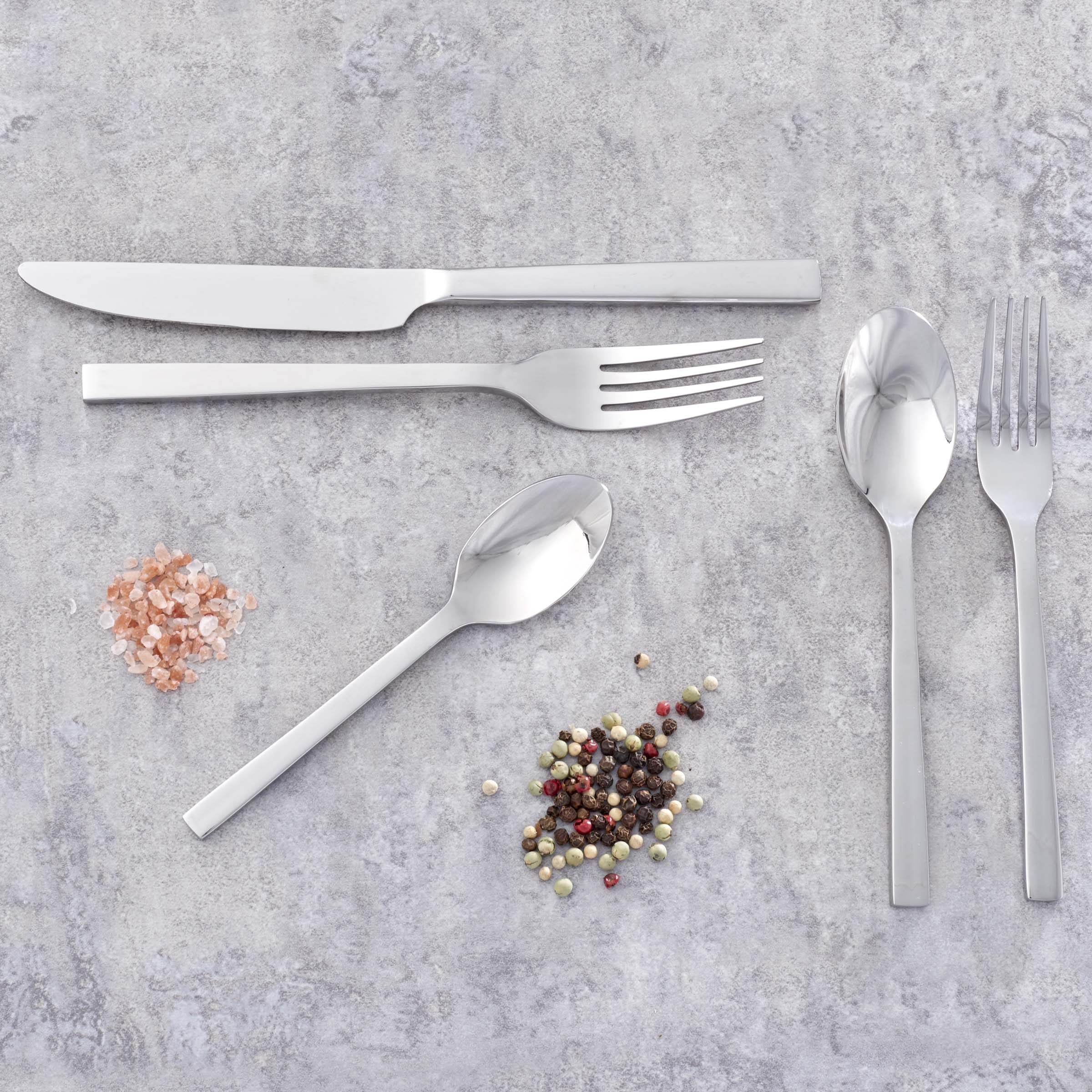 Lenox Everyday Flatware Chefs Table 20-Piece Flatware Set - Image 2