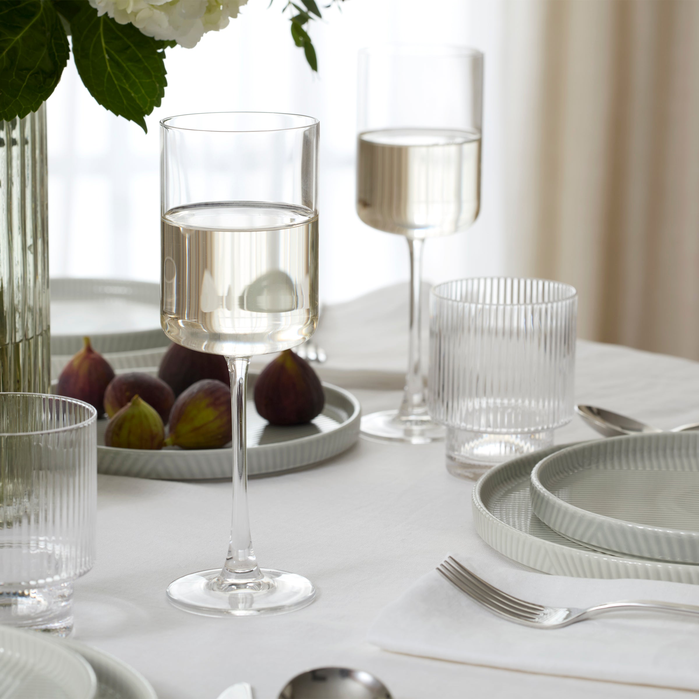 Lenox Everyday Flatware Tuscany Classics Straight White Wine Glasses, Set of 6 - Image 3