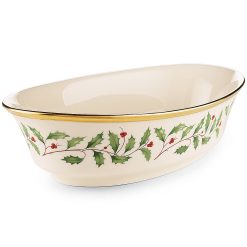 Alternative view of Lenox Everyday Flatware Holiday Vegetable Bowl
