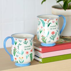 Alternative view of Lenox Everyday Flatware First Blooms Blue Mugs, Set of 2