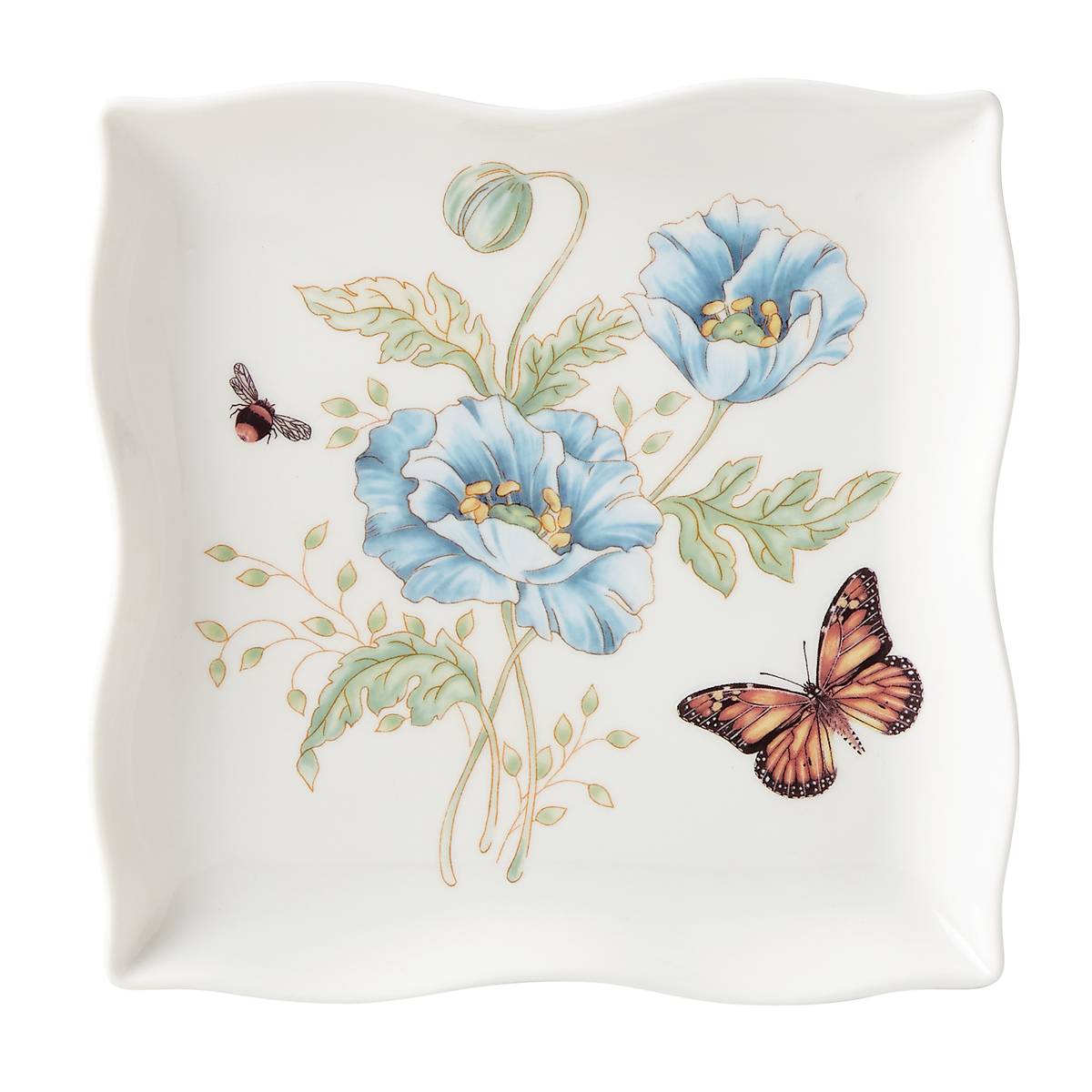 Lenox Everyday Flatware Butterfly Meadow Square Dish - Image 3