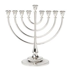 Lenox Everyday Flatware Roseland Silver Menorah