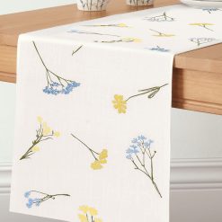 Lenox Everyday Flatware Wildflowers Allover 14x90 Table Runner