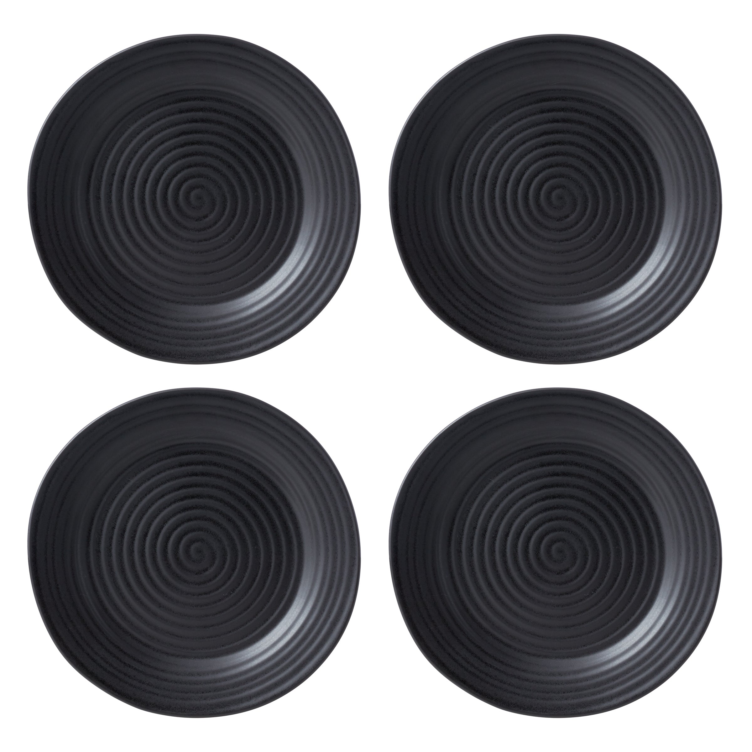 Lenox Everyday Flatware Ridge Black 12-Piece Dinnerware Set - Image 11