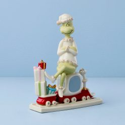Lenox Everyday Flatware All Aboard with Mr. Grinch Figurine
