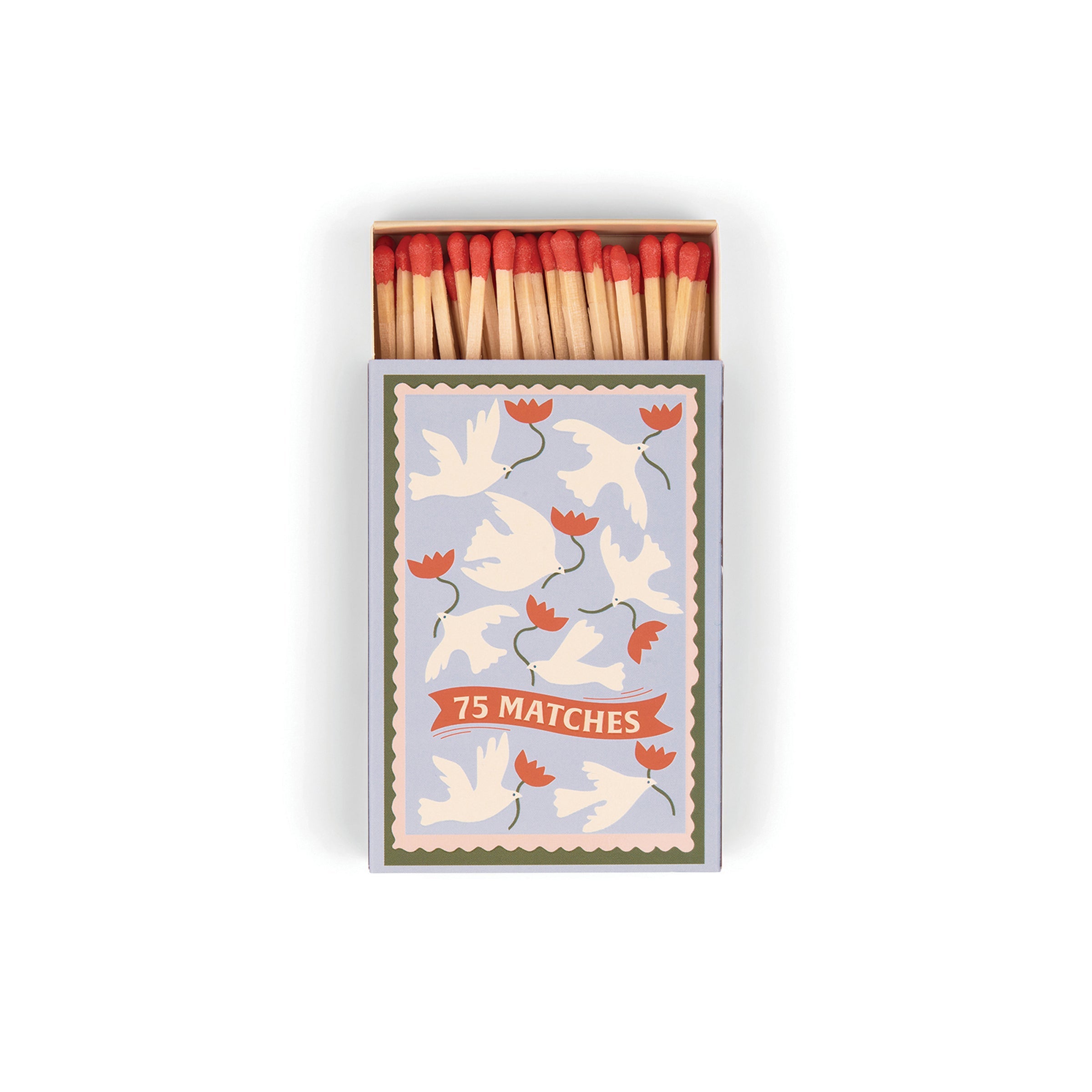 Lenox Everyday Flatware A Dopo Doves 75-Count Matchbook