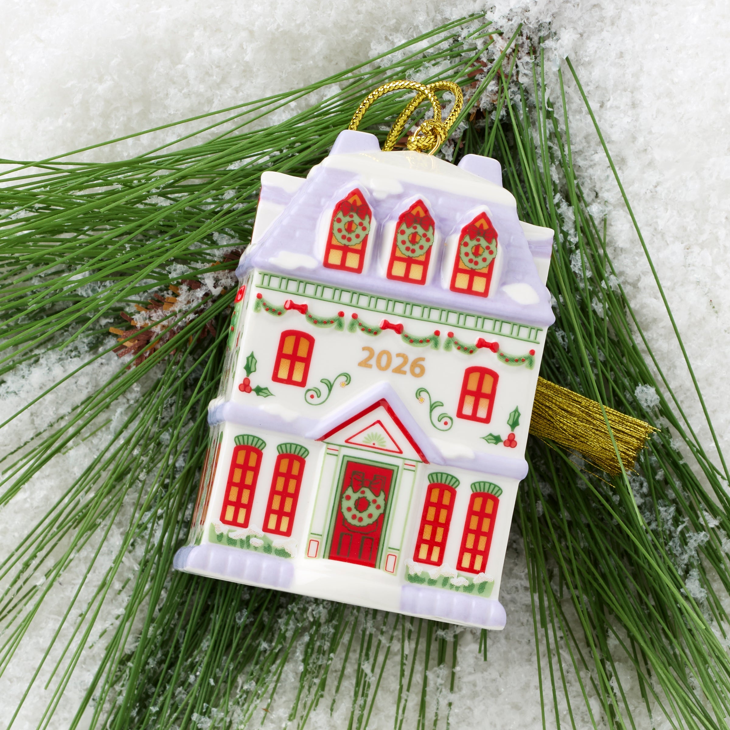 Lenox Everyday Flatware 2026 Spice Village Ornament - Image 4
