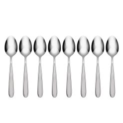 Lenox Everyday Flatware Jordan Frosted Teaspoons, Set of 8