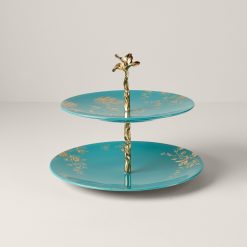 Lenox Everyday Flatware Sprig & Vine 2-Tiered Server