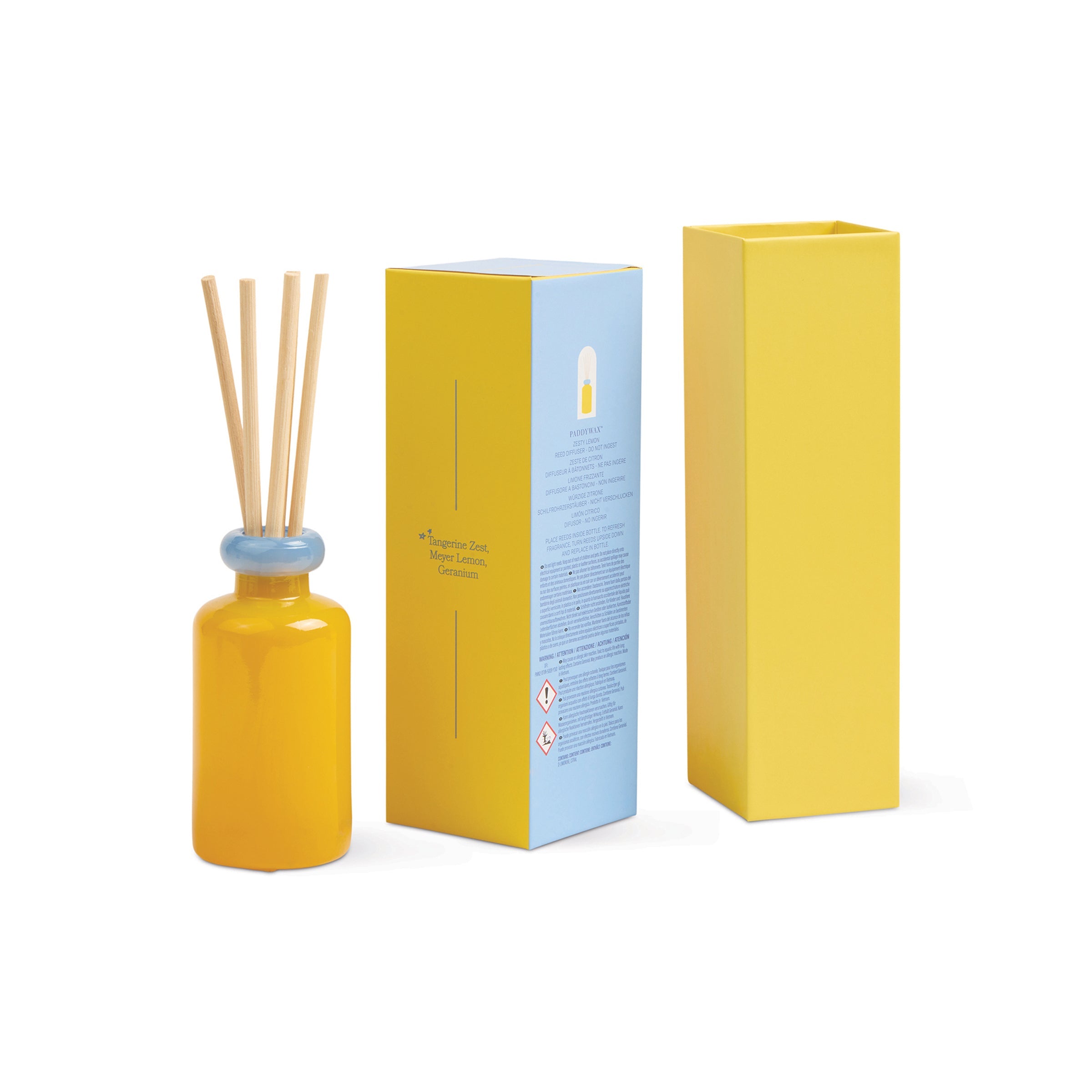 Lenox Everyday Flatware Stacked Zesty Lemon 3.2oz Reed Diffuser - Image 4