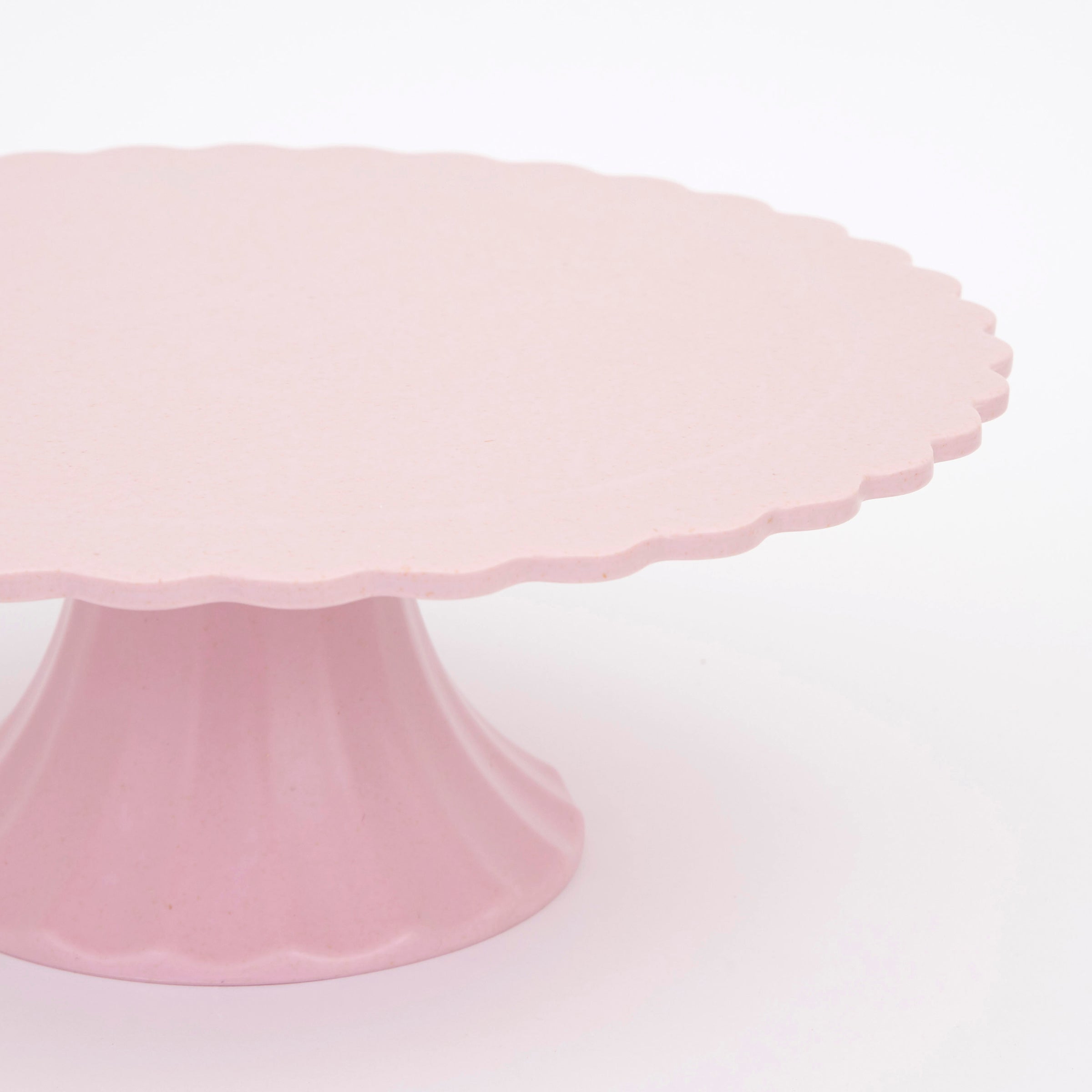 Lenox Everyday Flatware Bamboo Pink Medium Cake Stand - Image 4