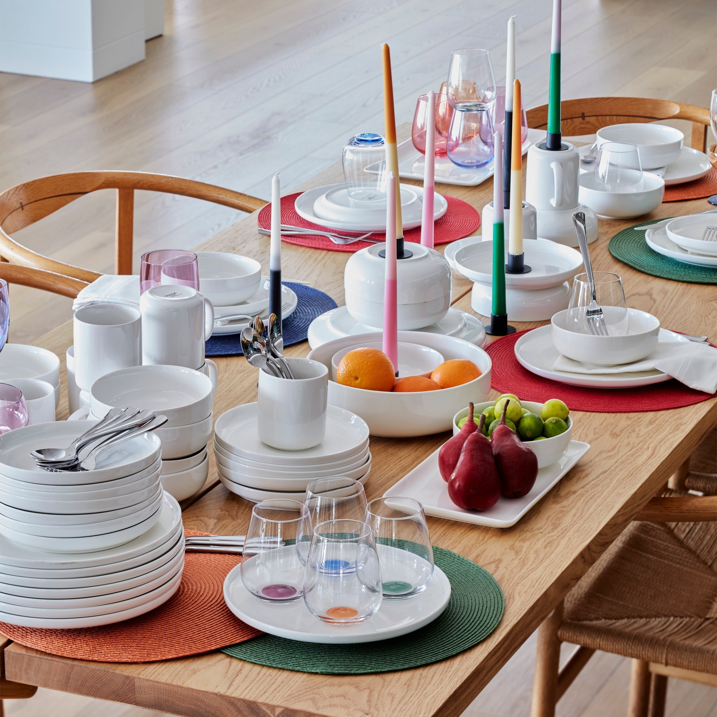Lenox Everyday Flatware 24 Seven White 12-Piece Dinnerware Set - Image 10