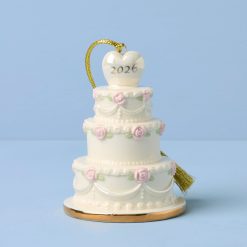 Lenox Everyday Flatware 2026 Wedding Cake Ornament