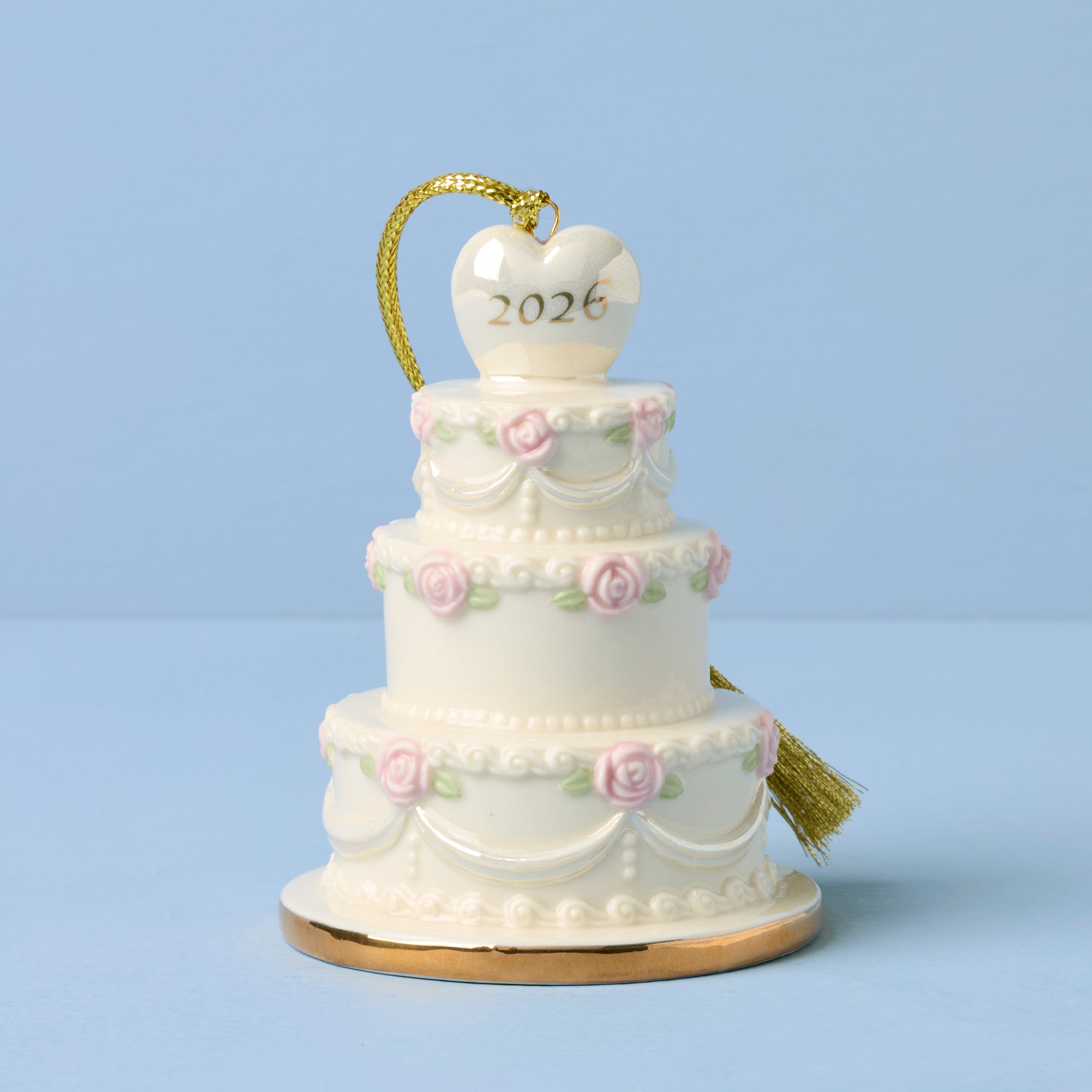 Lenox Everyday Flatware 2026 Wedding Cake Ornament