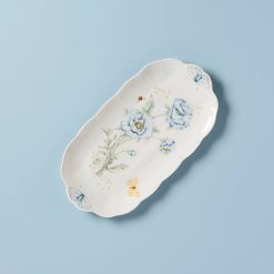 Lenox Everyday Flatware Butterfly Meadow Oblong Sandwich Tray