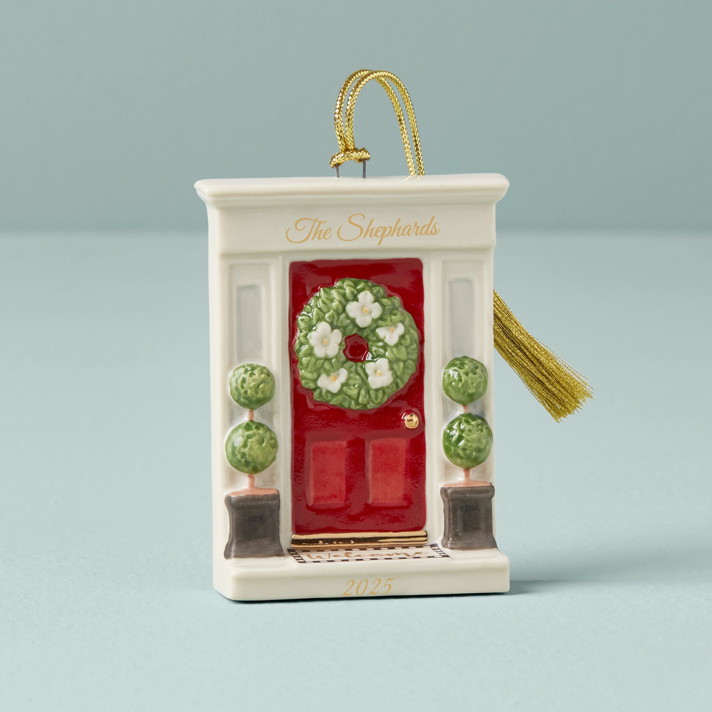 Lenox Everyday Flatware Personalized Welcome Home Ornament