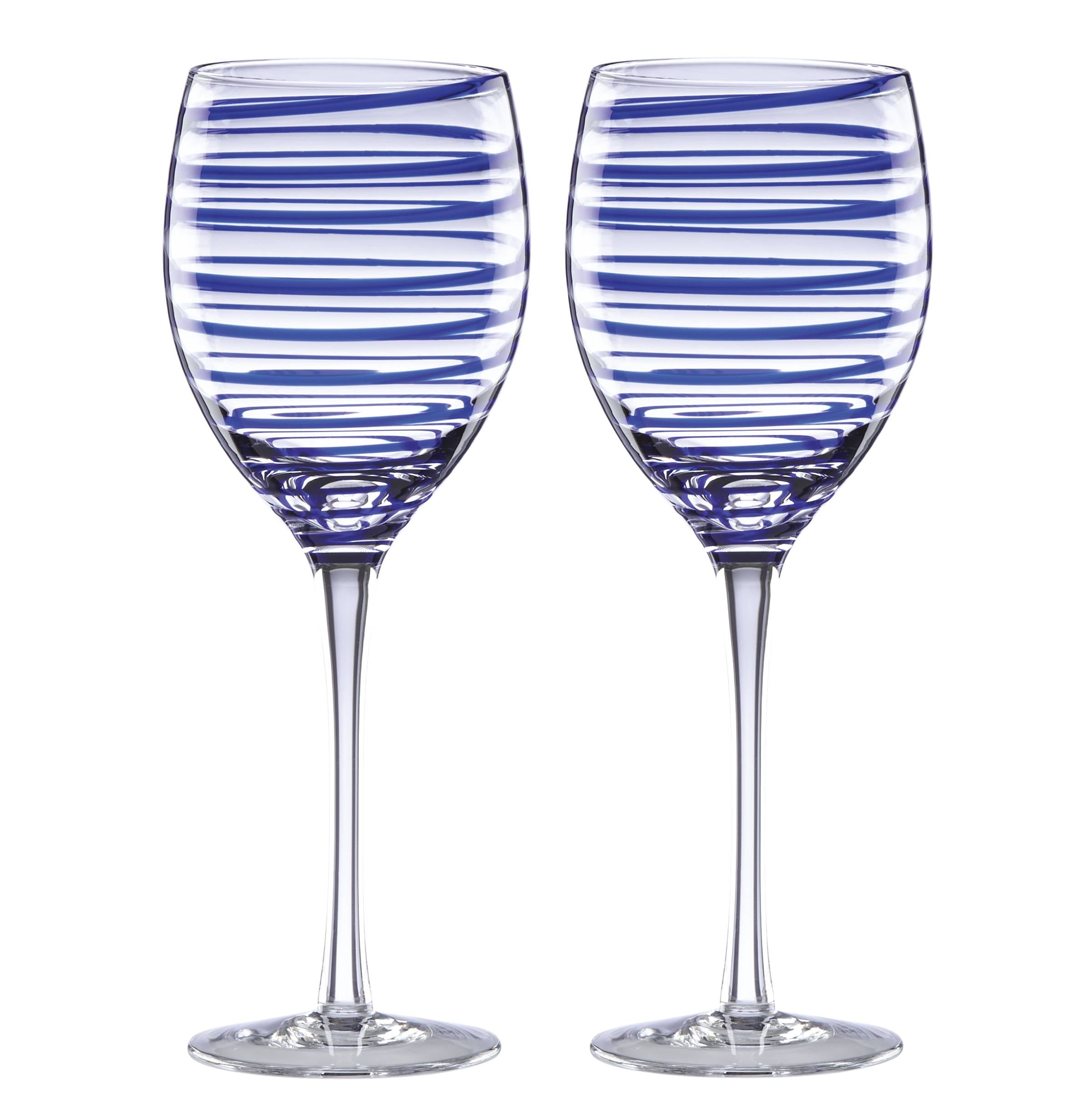 Lenox Everyday Flatware Charlotte Street Wine Glasses, Set of 2