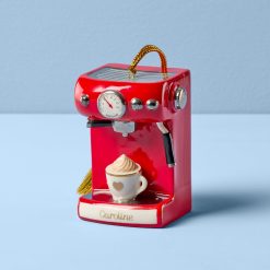 Lenox Everyday Flatware Personalized Espresso Lover Ornament