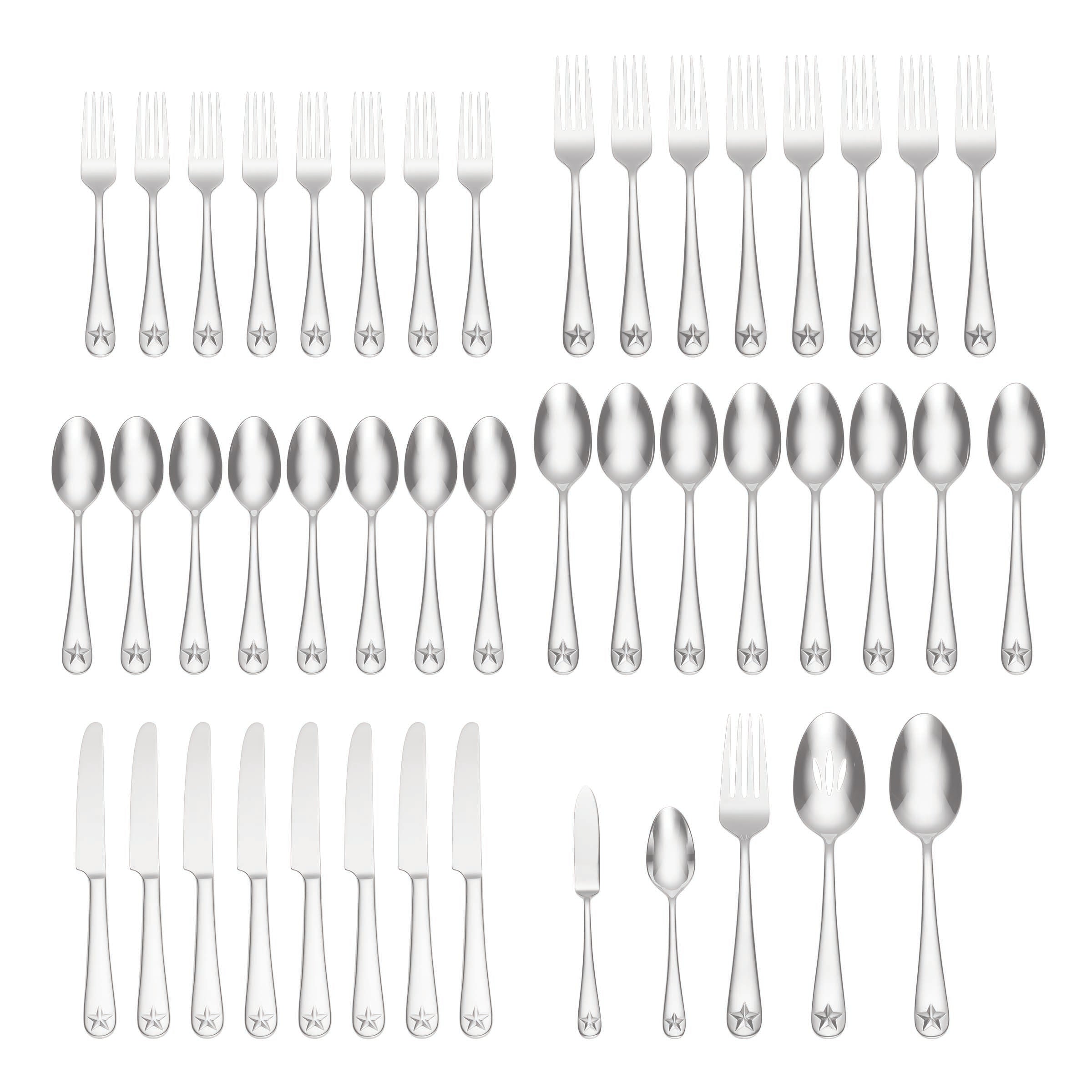 Lenox Everyday Flatware Tindra 45-Piece Flatware Set - Image 3