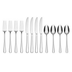 Alternative view of Lenox Everyday Flatware Waverley 12-Piece Flatware Set