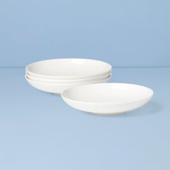 Lenox Everyday Flatware Studio 1414 Coupe Pasta Bowls, Set of 4