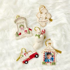 Alternative view of Lenox Everyday Flatware Personalized School Time Memories Ornament