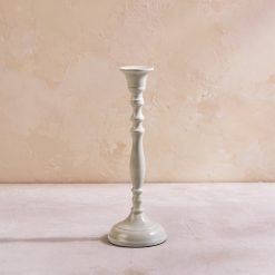 Lenox Everyday Flatware Nera Light Green Medium Candle Holder