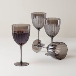 Alternative view of Lenox Everyday Flatware Curva Luxe All-Purpose Wine Glasses, Set of 4